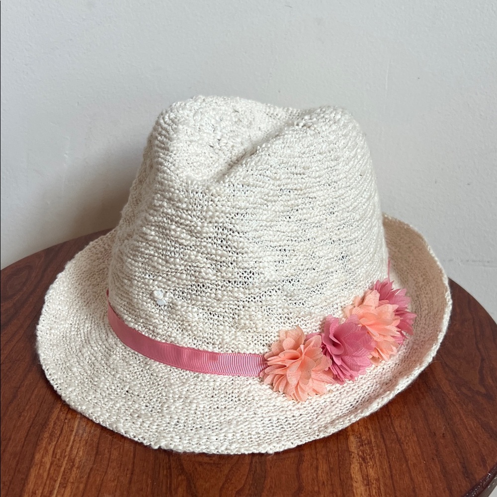 Scala Cream Knit Hat